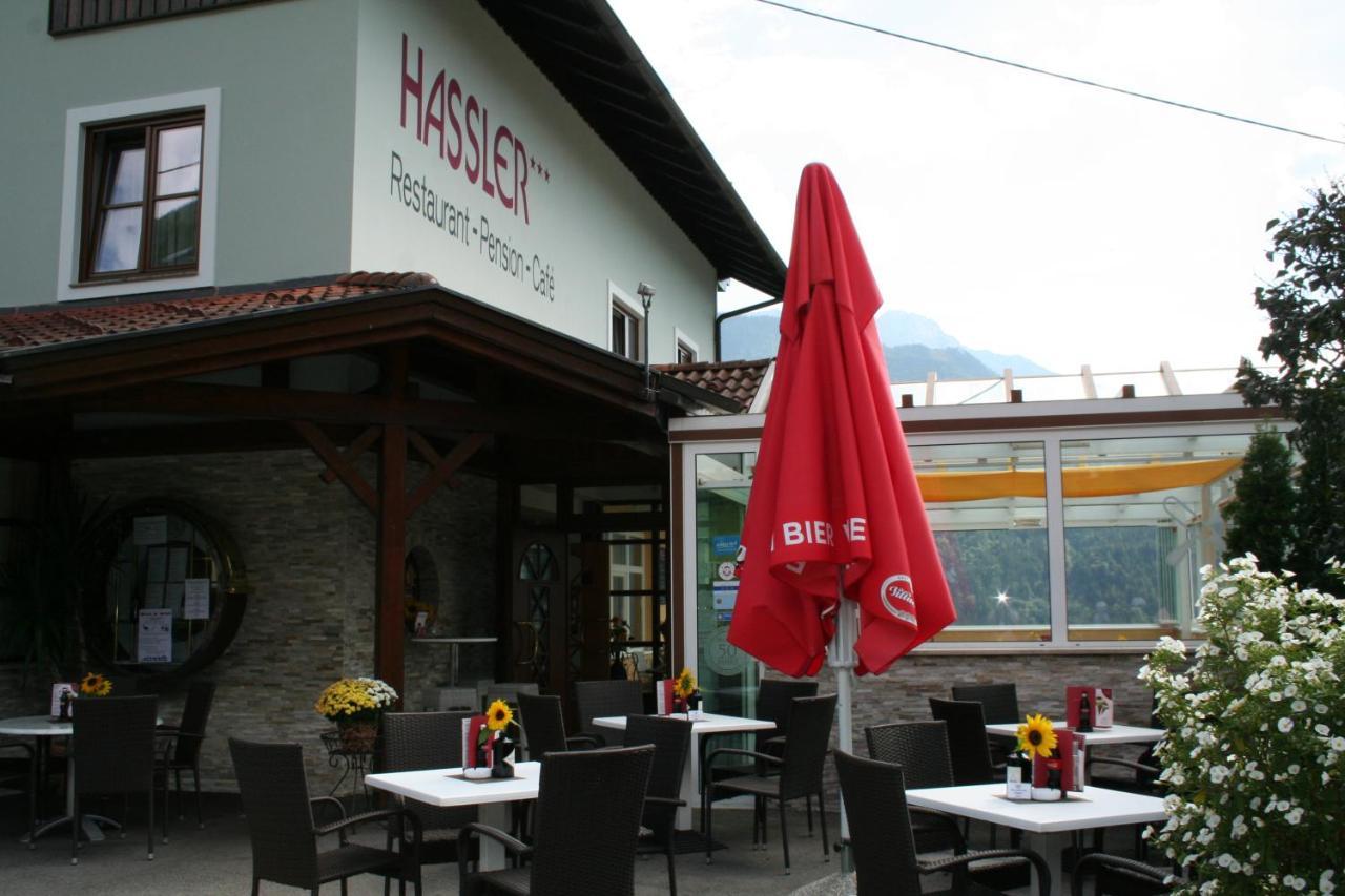 Restaurant - Cafe - Pension Hassler Берг им Драутал Екстериор снимка